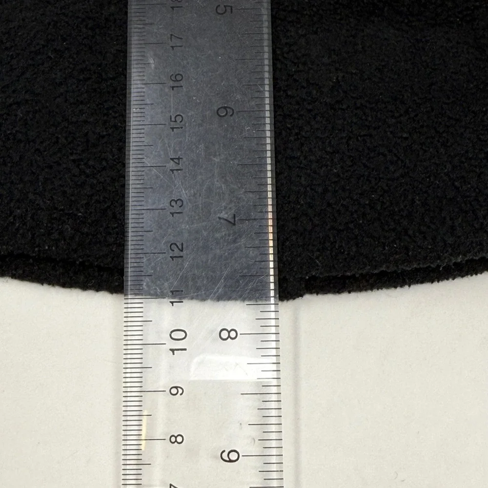 Bula Polartec Fleece Beanie Black Winter Skull Cap Made‎ in Canada Hat